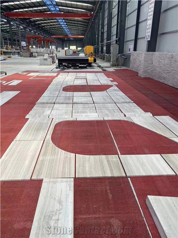 Westin Projects, White Wooden Marble Tiles