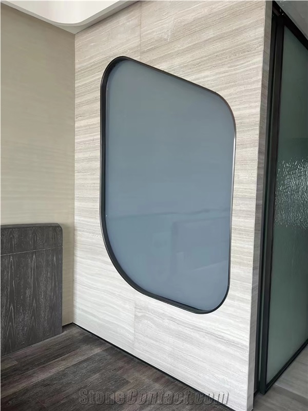 Westin Projects, White Wooden Marble Tiles