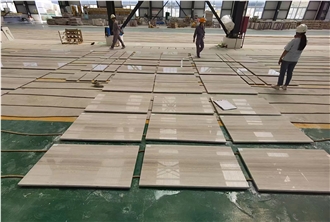 White Wooden Marble Polished 2Cm Tiles, Floor Applications