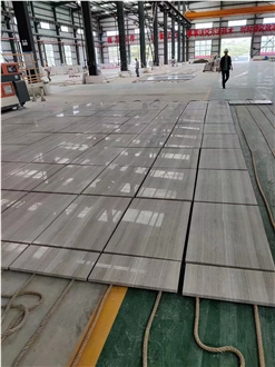 White Wooden Marble Polished 2Cm Tiles, Floor Applications