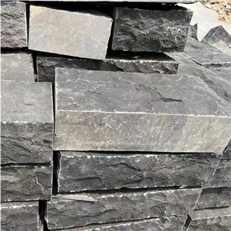 Zhangpu Black Basalt Natural Surface Kerbstone