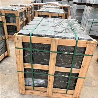 Zhangpu Black Basalt Natural Surface Kerbstone