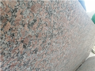 Red Aswan Granite Flamed Slabs