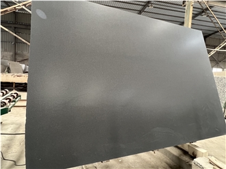Absolute Black Granite Slabs Honed Surface