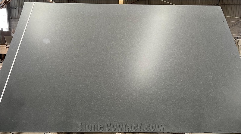 Absolute Black Granite Slabs Honed Surface