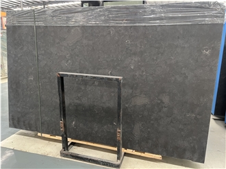 Black Lapis Lazuli Honed Marble Slabs, Tiles