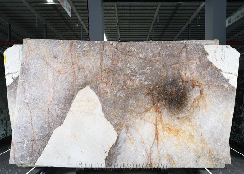 Crystal Patagonia Quartzite Slabs
