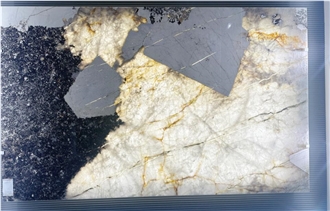 Crystal Patagonia Quartzite Slabs