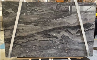 Polished Italian Orobico Grigio Rosa Marble Slabs