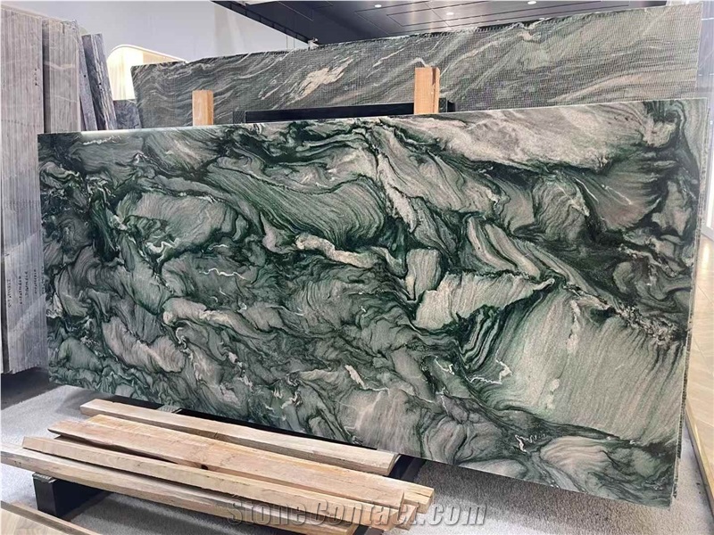 Verde Lapponia Quartzite Slabs
