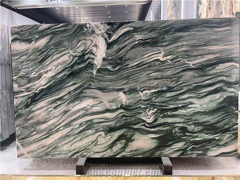 Verde Lapponia Quartzite Slabs