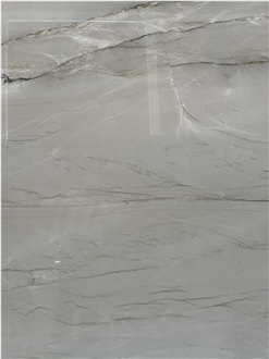 Elegant Mont Blanc White Quartzite Slabs
