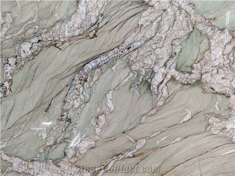Green Fusion Quartzite 20Mm Slabs