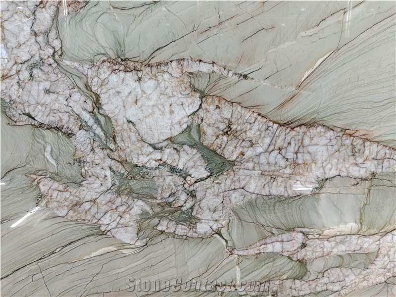 Green Fusion Quartzite 20Mm Slabs