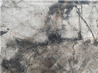 Invisible Grey Marble Slabs 20Mm Thick Polished Surafce