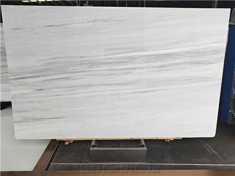 Start White Marble Slabs Polished Surface For Wall Decor