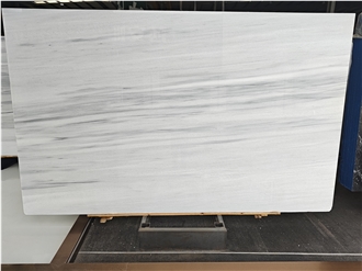 Start White Marble Slabs Polished Surface For Wall Decor