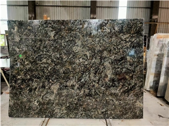 Luxury Cosmos Granite Black Slab For Wall Tiles