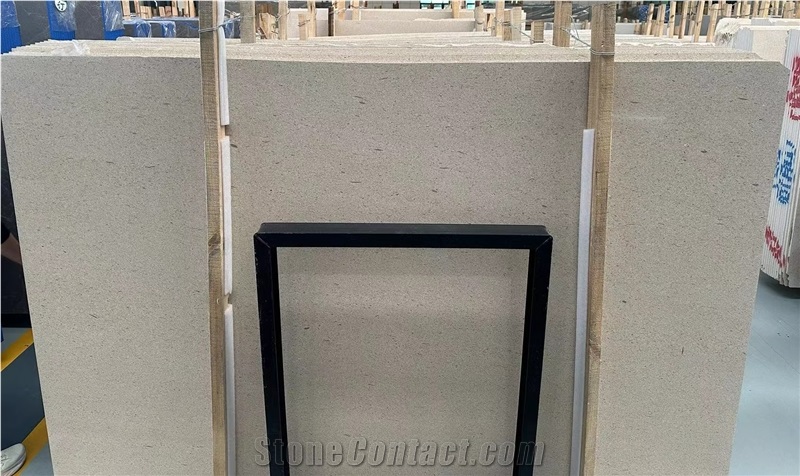 Turkey Moka Gold Limestone Slabs Polished For Wall Tiles
