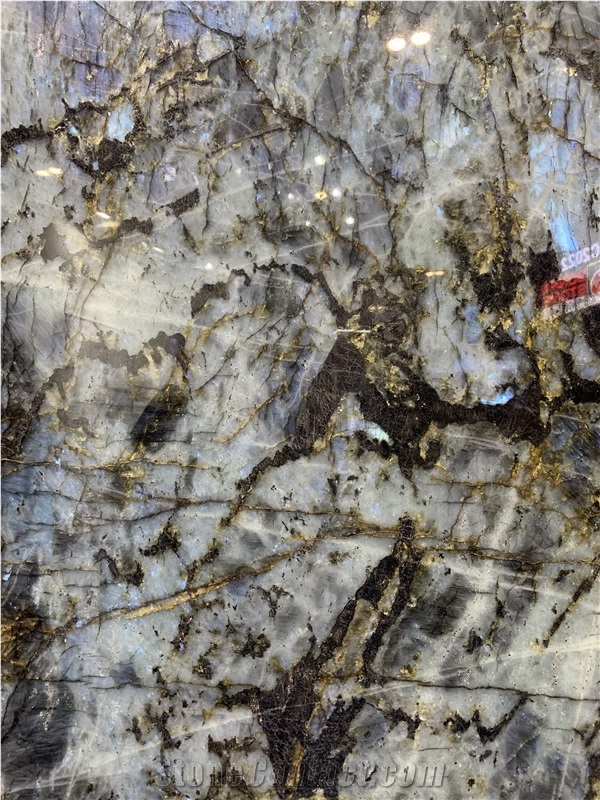 Blue Labradorite Granite Slabs Polished 2Cm