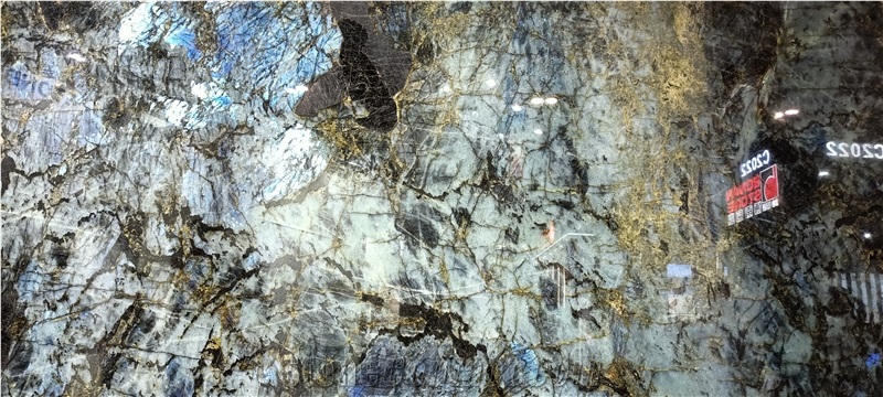 Blue Labradorite Granite Slabs Polished 2Cm