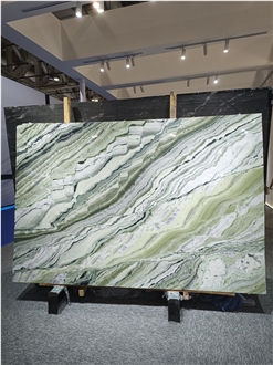 Shangri La Jade Green Marble Slabs
