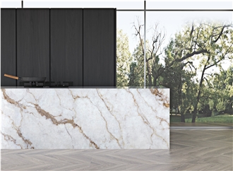 7003 Cristallo PD Printed Quartz Artificial Bench Tops