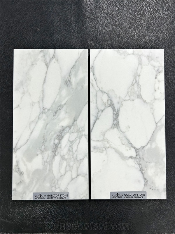 Grey Veins Artificial 5117 Statuario Verona Quartz Slabs
