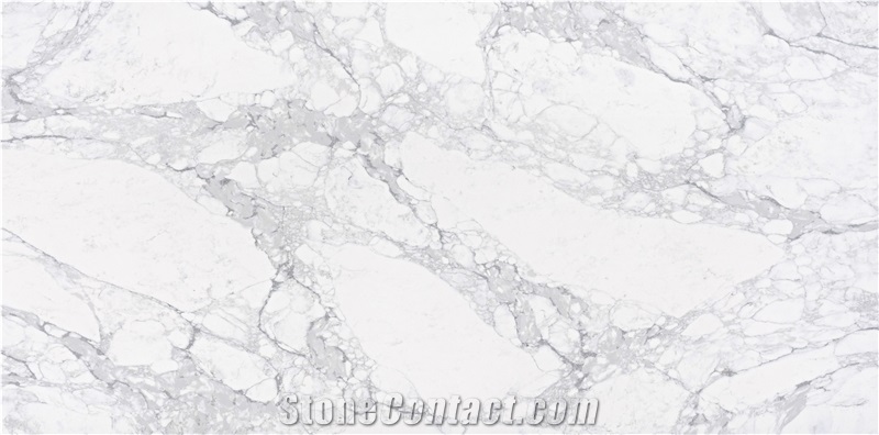 Grey Veins Artificial 5117 Statuario Verona Quartz Slabs