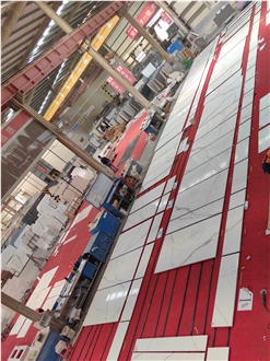 GOLDTOP Calacatta Oro Classico Marble Tiles Are Widely Used