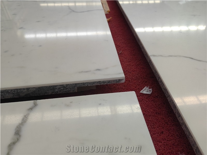 GOLDTOP Calacatta Oro Classico Marble Tiles Are Widely Used