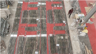 Commercial Blue Fusion Quartzite Tile Slabs Floor Wall Bulk