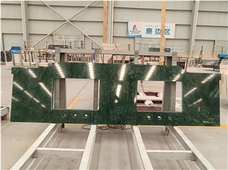 Verde Guatemala Emerald Green Marble Vanity Tops