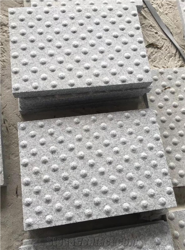 Light Grey Granite Blind Path Tactile Pavers