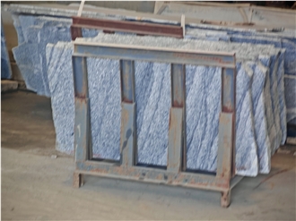 New Cloudy Black Granite Slabs