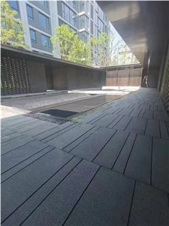 YS Black Granite Paving Stone