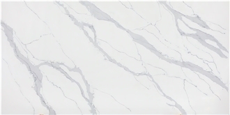 Fq 4025Calacatta Monaco  Quartz Slabs