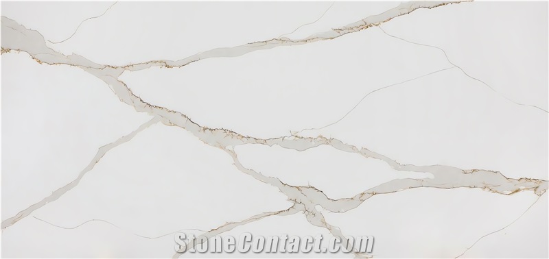 FQ Calacatta Dorada Quartz Slabs
