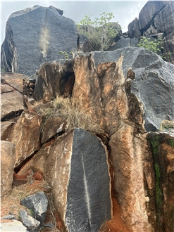 Angola Black Granite Blocks