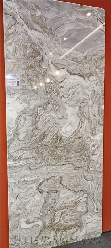 Platino Swan Marble (Avalanche Marble)  Slabs