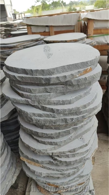 Grey Basalt Stone Garden Stepping Paving Stone