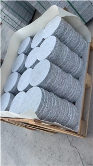 Flamed Granite Garden Round Stepping Stone