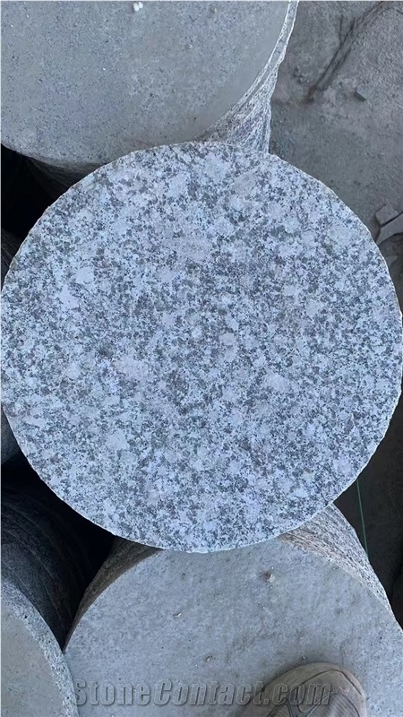 Flamed Granite Garden Round Stepping Stone