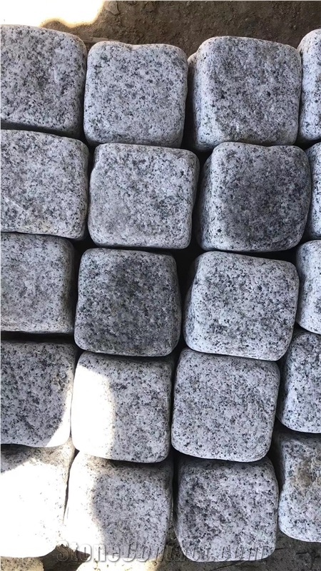 Granite  Cubes Pavers - Granite Cobble Stone