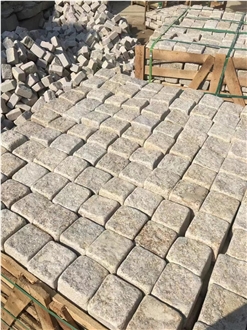 Granite  Cubes Pavers - Granite Cobble Stone