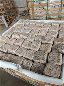 Granite  Cubes Pavers - Granite Cobble Stone
