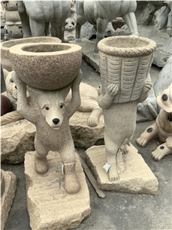 Granite Squirrel Sculpture For Outdoor Decoration Cheap