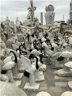 Granite Swan Sculpture High Quality