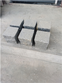 Gray Granite Split Cubes Cobble Stone