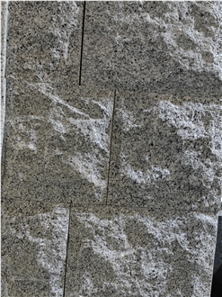 Grey G603 Granite Stone Exterior Wall Mushroom Surface